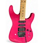 Used 1980s Fender HM STRAT Pink Solid Body Electric Guitar thumbnail