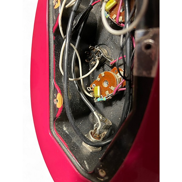 Used 1980s Fender HM STRAT Pink Solid Body Electric Guitar