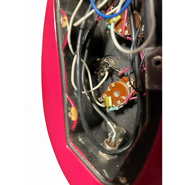 Used 1980s Fender HM STRAT Pink Solid Body Electric Guitar