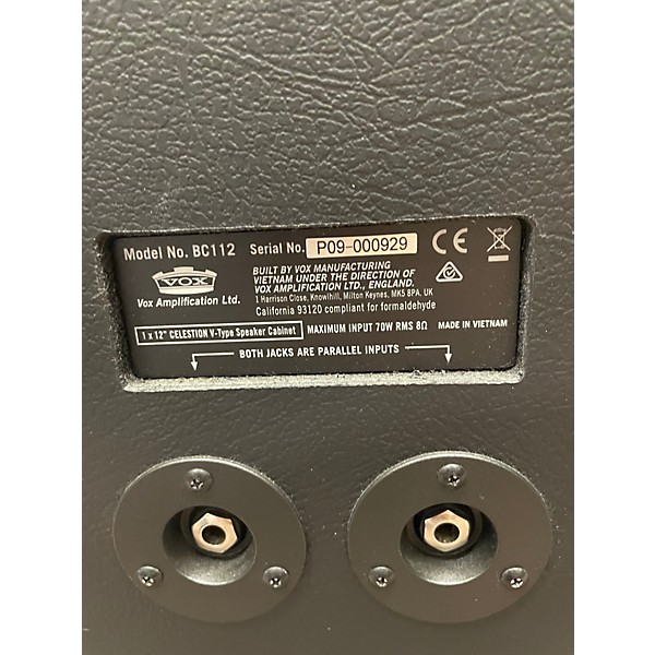 Used VOX BC112 Guitar Cabinet