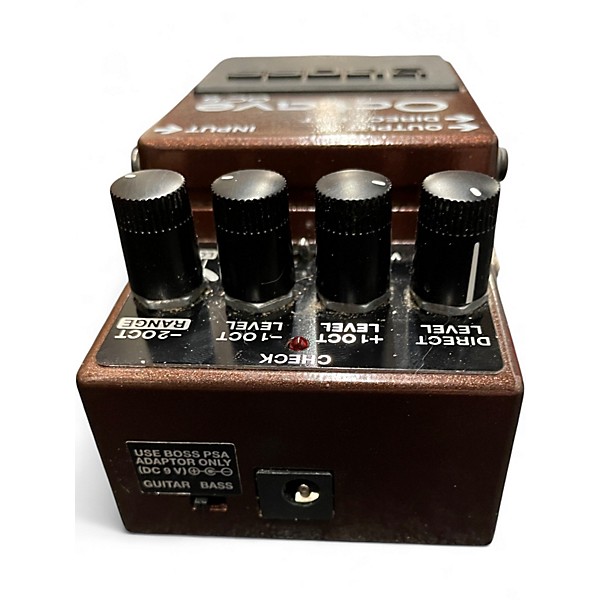Used BOSS OC5 Octave Effect Pedal