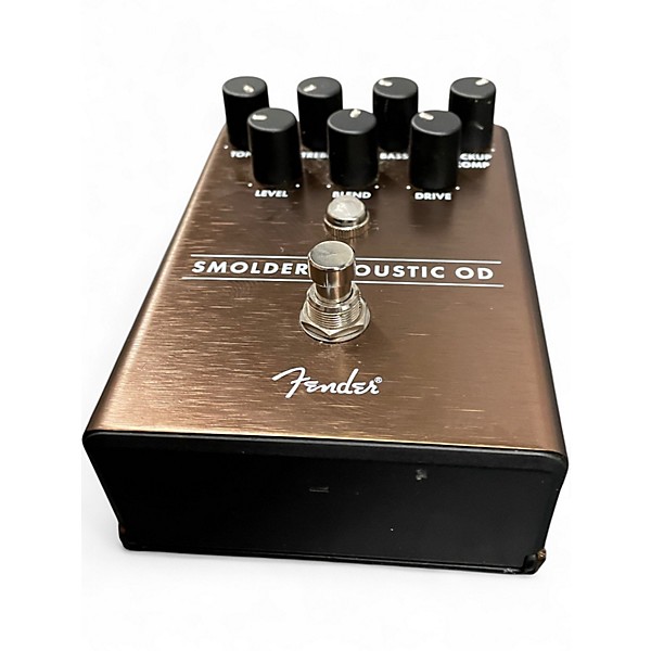 Used Fender Smolder Acoustic OD Effect Pedal