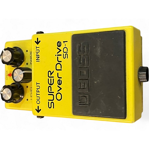 Used BOSS SD1 Super Overdrive Effect Pedal