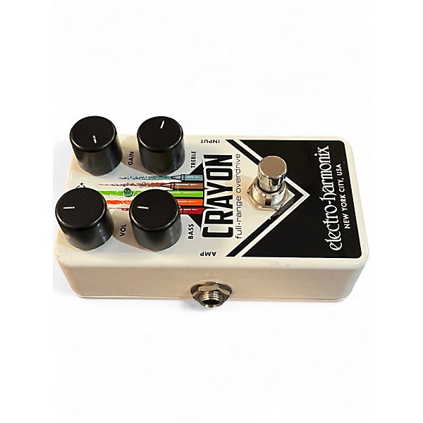 Used Electro-Harmonix Crayon Full Range Overdrive Effect Pedal