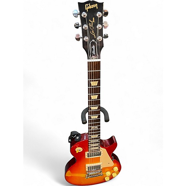 Used Gibson Les Paul Studio 2 Color Sunburst Solid Body Electric Guitar