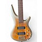 Used Ibanez SR405EPBDX Mars Gold Metallic Burst Electric Bass Guitar