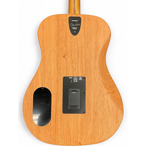 Used Fender HIGHWAY DREADNOUGHT Natural Acoustic Electric Guitar