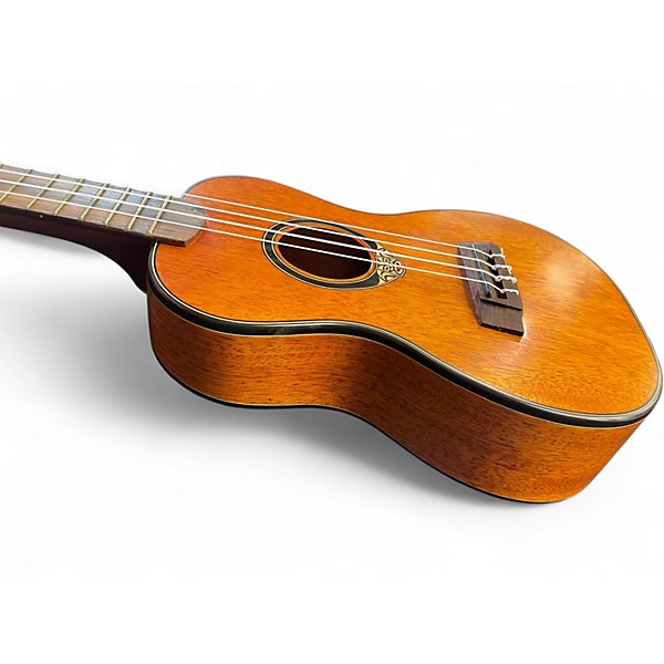 Used Lag Guitars u77c Natural Ukulele