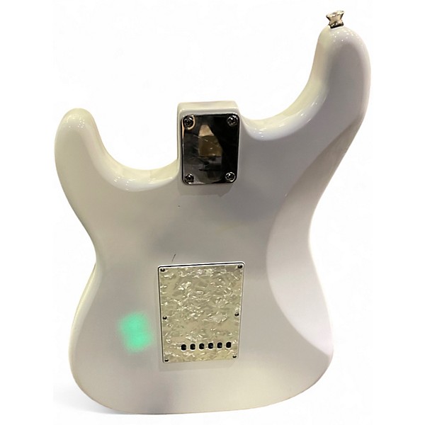 Used Fender Stratocaster White Solid Body Electric Guitar