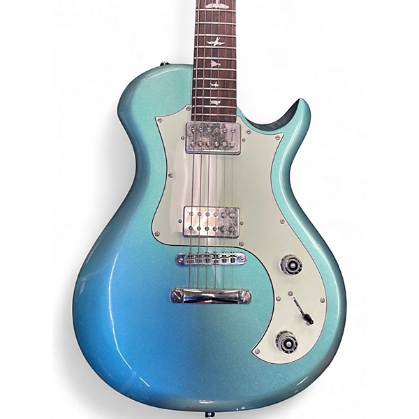Used PRS SE Starla Metallic Green Solid Body Electric Guitar