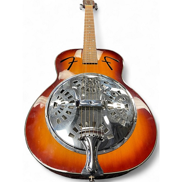 Used Fender FR-50 SUNBURST Resonator Guitar