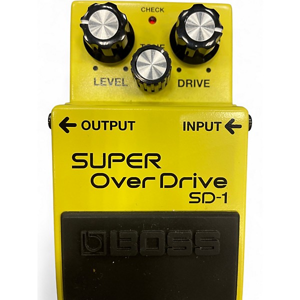 Used BOSS SD1 Super Overdrive Effect Pedal