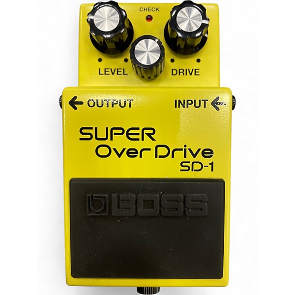 Used BOSS SD1 Super Overdrive Effect Pedal