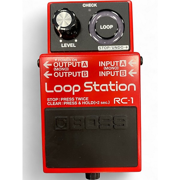 Used BOSS RC1 Loop Station Pedal