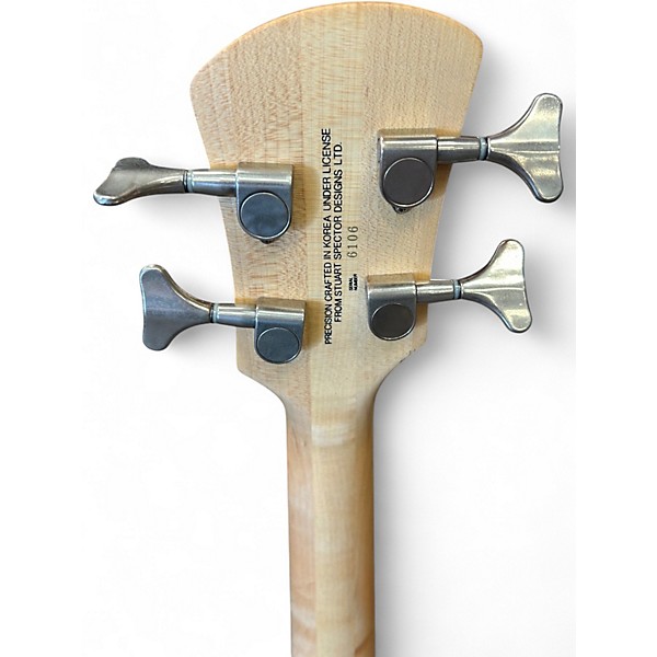 Used Spector NS2 Orange Electric Bass Guitar