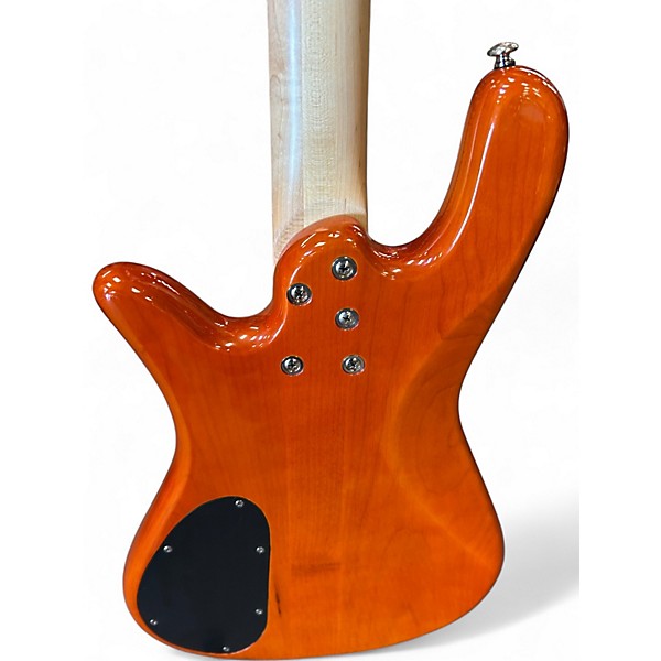 Used Spector NS2 Orange Electric Bass Guitar