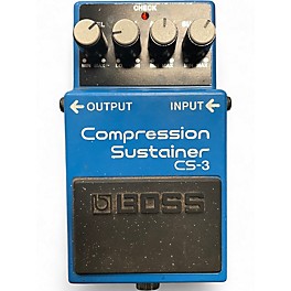 Used BOSS CS3 Compressor Sustainer Effect Pedal