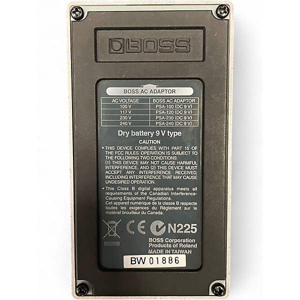 Used BOSS ML2 Metal Core Distortion Effect Pedal