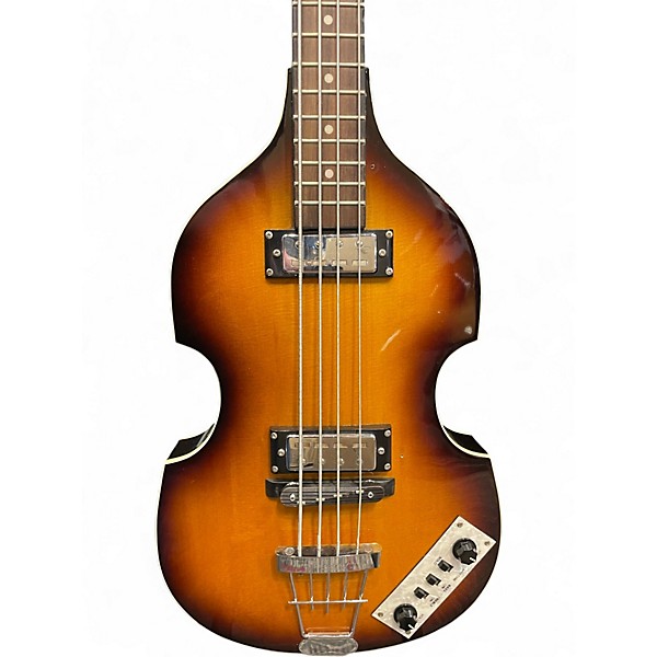 Used Hofner 500/1 Violin 2 Color Sunburst Electric Bass Guitar