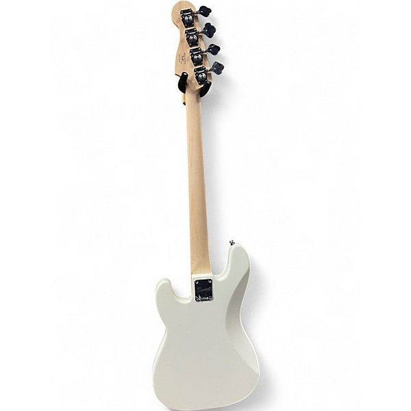 Used Squier Affinity Precision Bass Olympic White Electric Bass Guitar