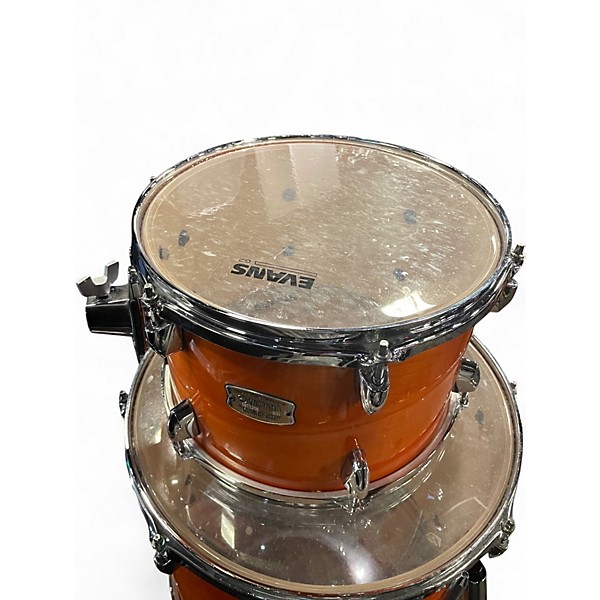 Used Yamaha 4 Piece Stage Custom Amber Drum Kit