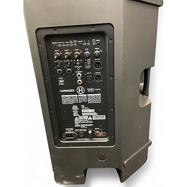 Used Harbinger v3415 Powered Speaker