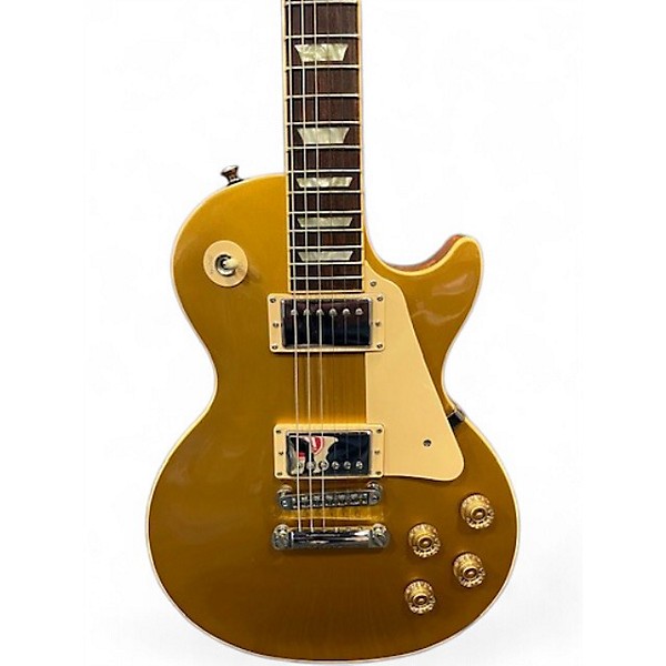 Used Gibson Les Paul Traditional Gold Top Solid Body Electric Guitar