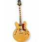Used Epiphone sheraton Natural Hollow Body Electric Guitar