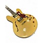 Used Epiphone sheraton Natural Hollow Body Electric Guitar