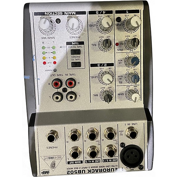 Used Behringer EURORACK UB502 Unpowered Mixer