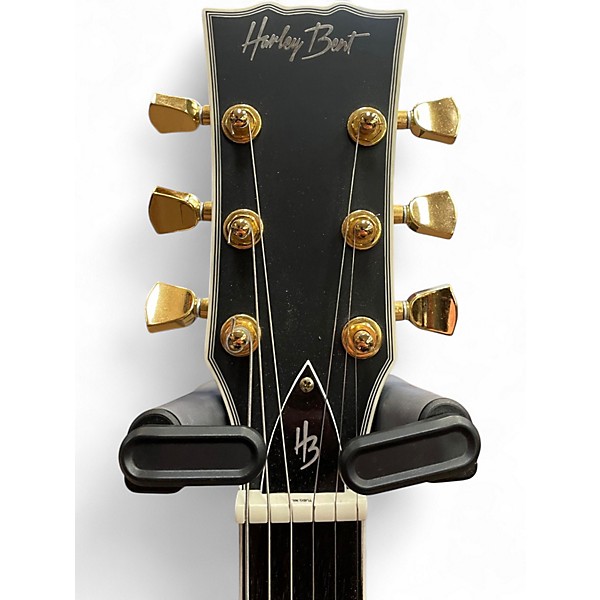 Used Harley Benton DC LTD Gotoh Blue Solid Body Electric Guitar