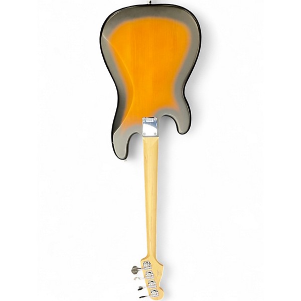 Used Squier Precision Bass Sunburst Electric Bass Guitar