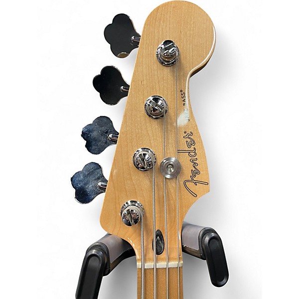 Used Fender Standard Jazz Bass Blue Burst Electric Bass Guitar