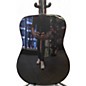 Used Composite Acoustics Legacy Black Acoustic Electric Guitar