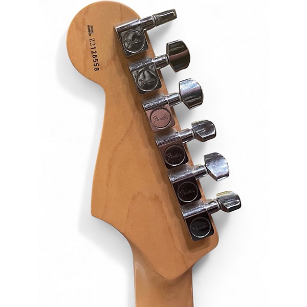 Used Fender American Standard Stratocaster Emerald Green Solid Body Electric Guitar