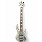 Used Ibanez BTB25TH5 Silver Blizzard Matte Electric Bass Guitar