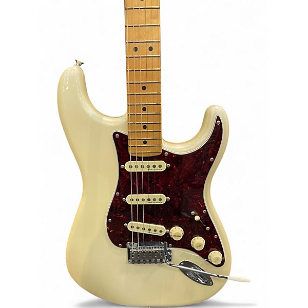 Used Fender Player Plus Stratocaster Olympic White Solid Body Electric Guitar