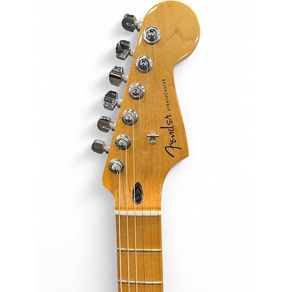 Used Fender Player Plus Stratocaster Olympic White Solid Body Electric Guitar