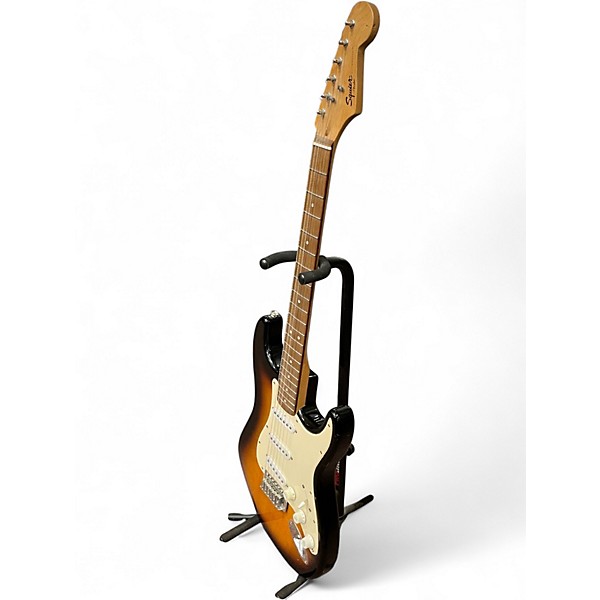 Used Squier Bullet Stratocaster 2 Color Sunburst Solid Body Electric Guitar