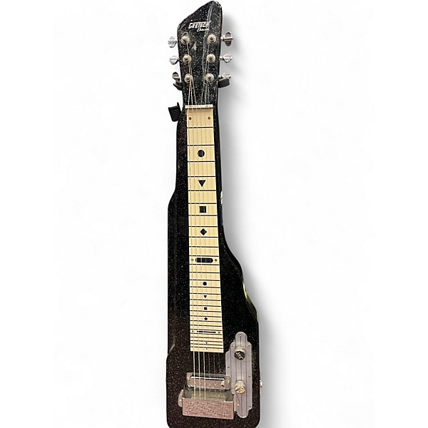 Used Gretsch Guitars Electromatic Black Sparkle Lap Steel Black Solid Body Electric Guitar