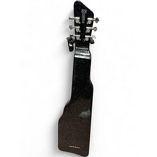 Used Gretsch Guitars Electromatic Black Sparkle Lap Steel Black Solid Body Electric Guitar