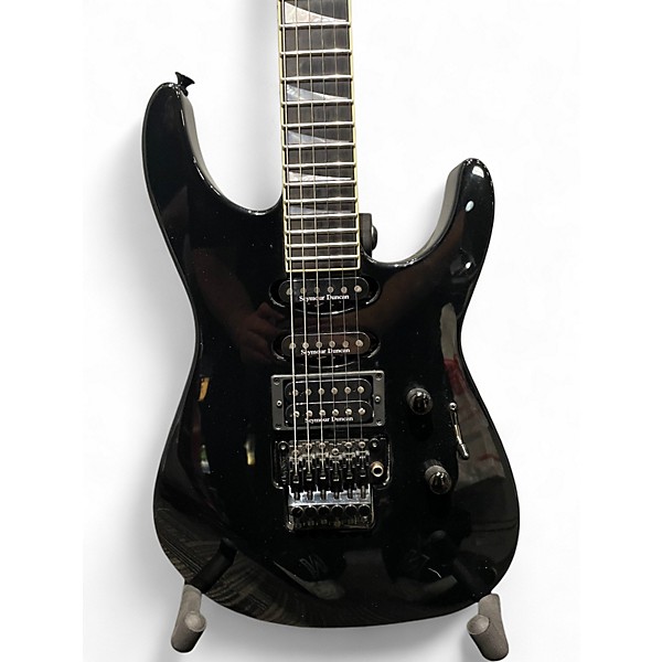 Used 2007 Jackson USA Select Series SL1 Soloist Black Solid Body Electric Guitar