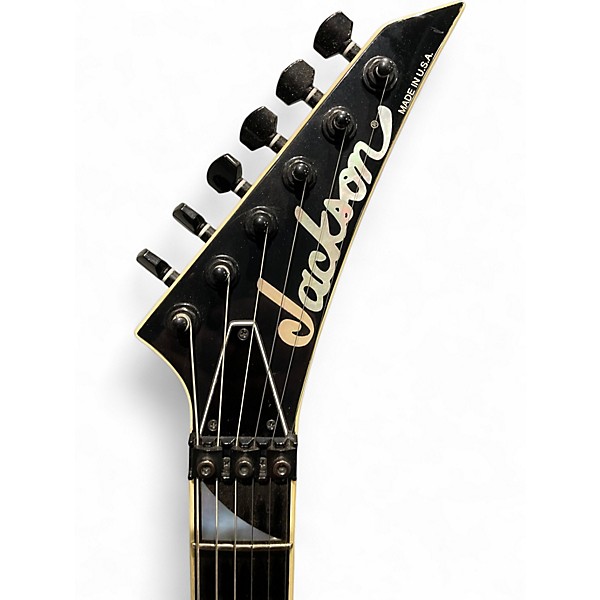 Used 2007 Jackson USA Select Series SL1 Soloist Black Solid Body Electric Guitar