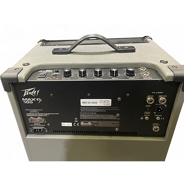 Used Peavey Max 100 120US Bass Combo Amp