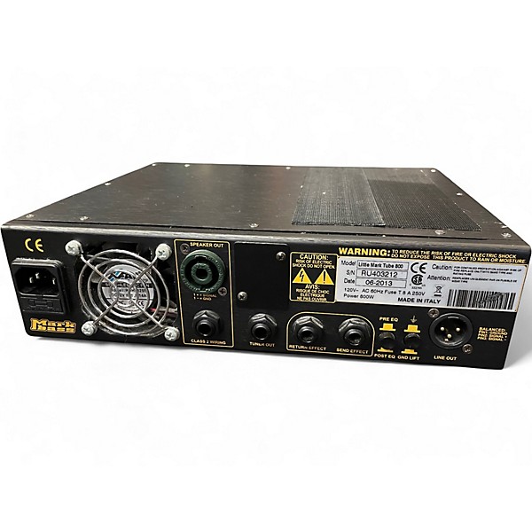 Used Markbass Little Mark Tube 800 Tube Bass Amp Head