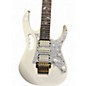 Used Ibanez JEM7V-WH White Solid Body Electric Guitar thumbnail