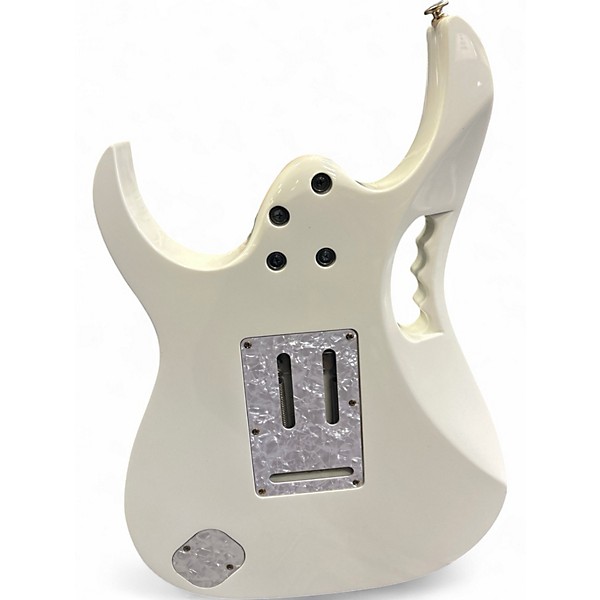 Used Ibanez JEM7V-WH White Solid Body Electric Guitar