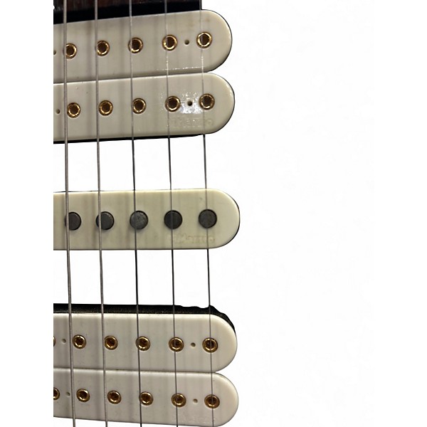 Used Ibanez JEM7V-WH White Solid Body Electric Guitar