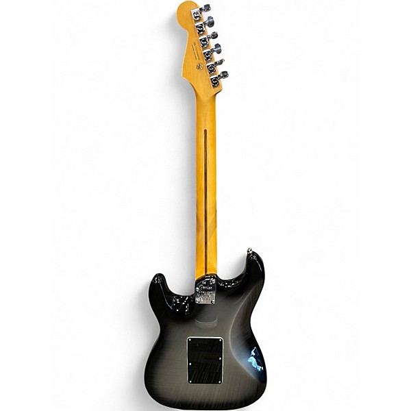 Used Fender American Ultra Luxe Stratocaster Silverburst Solid Body Electric Guitar