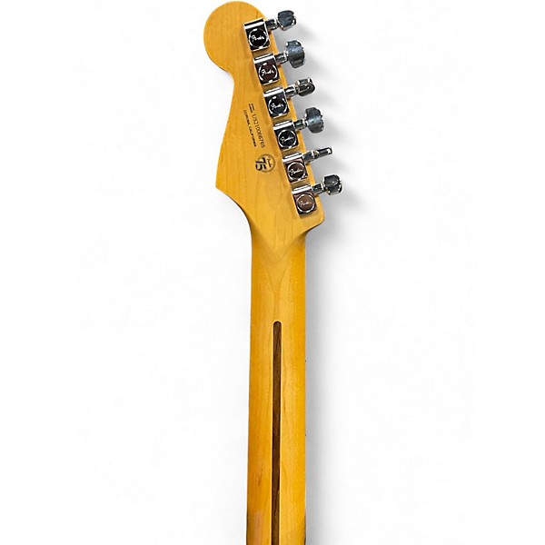 Used Fender American Ultra Luxe Stratocaster Silverburst Solid Body Electric Guitar